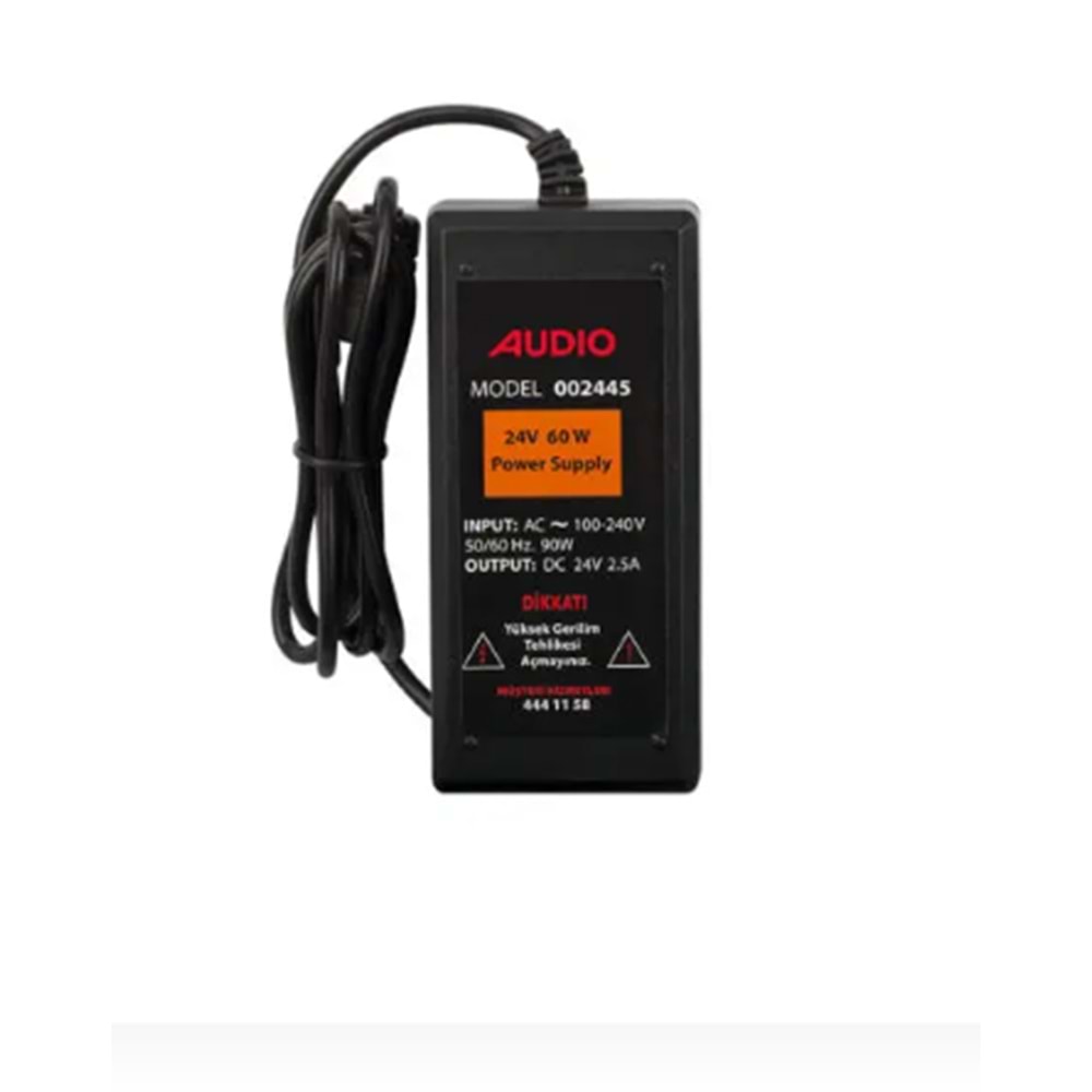 AUDIO (KDV DAHİL) BUS PLUS 24 V 60 WATT GÜÇ KAYNAĞI