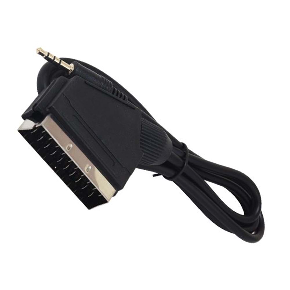 POWERMASTER 3.5 MM STEREO ERKEK/SCART KABLO 1.2 METRE SCART TO 3.5MM UZUN JACK UYDU ALICISI AV KABLOPOWERMASTER 3.5 MM STEREO ERKEK/SCART KABLO 1.2 METRE SCART TO 3.5MM UZUN JACK UYDU ALICISI AV KABLO