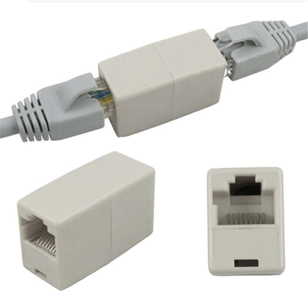 RJ 45 DİŞİ/DİŞİ ARA APARAT (8P/8C ETHERNET ARA)