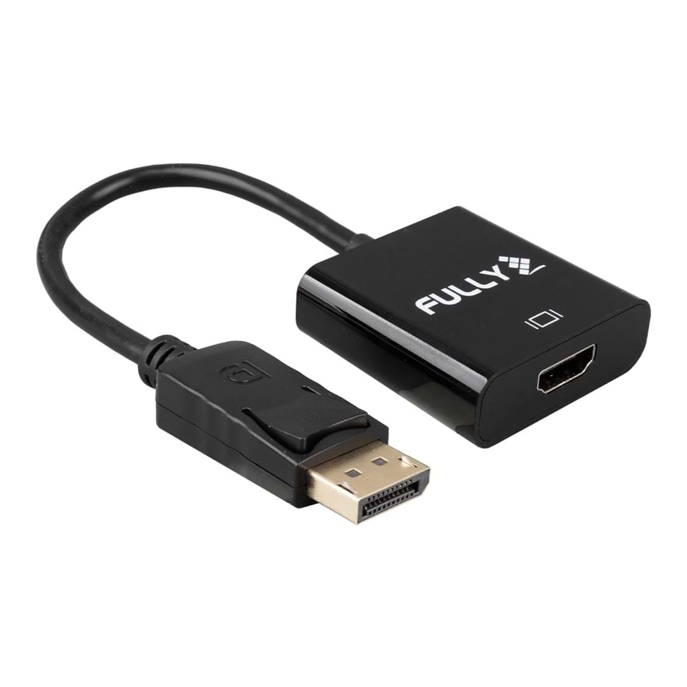 FULLY G-539CA DISPLAY PORT ERKEK TO HDMI DİŞİ 10 CM ÇEVİRİCİ KABLOFULLY G-539CA DISPLAY PORT ERKEK TO HDMI DİŞİ 10 CM ÇEVİRİCİ KABLO