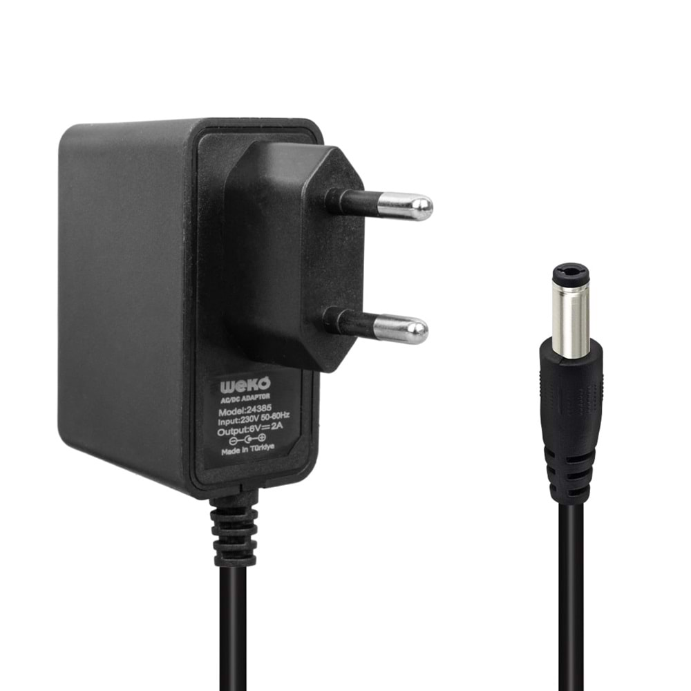 WEKO 6VOLT 2AMPER ADAPTÖR