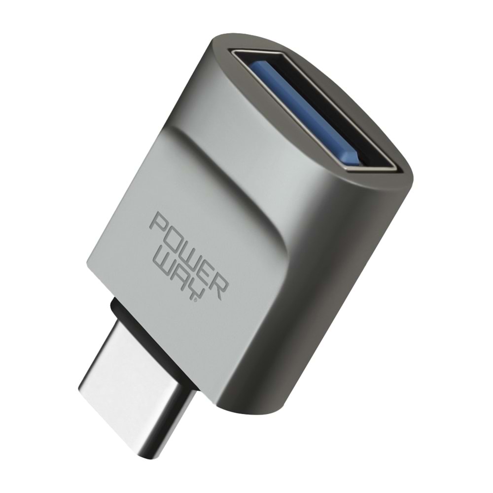 POWERWAY TYPE-C TO USB OTG ÇEVİRİCİPOWERWAY TYPE-C TO USB OTG ÇEVİRİCİ