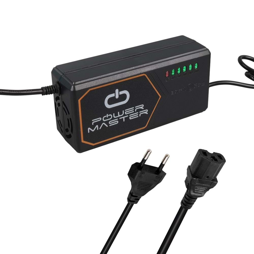 POWERMASTER PM-31174 24 VOLT - 20 AMPER ELEKTRİKLİ BİSİKLET ŞARJ CİHAZI