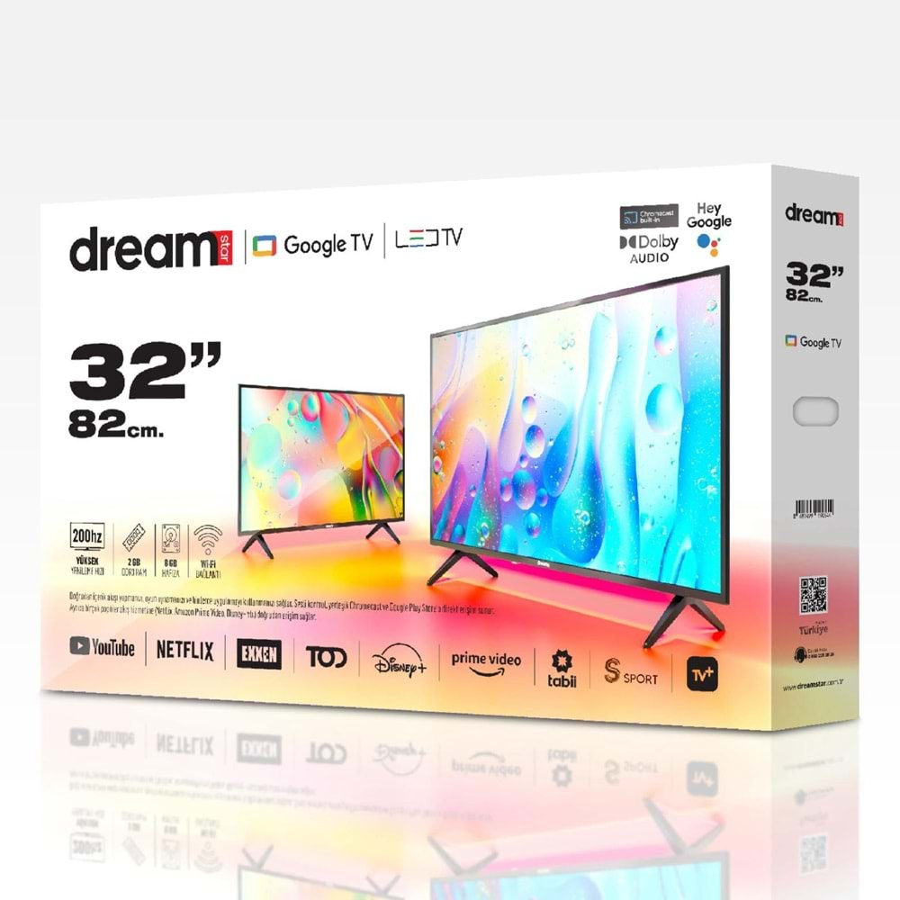 DREAMSTAR 32 INCH GOOGLE ANDROID TV