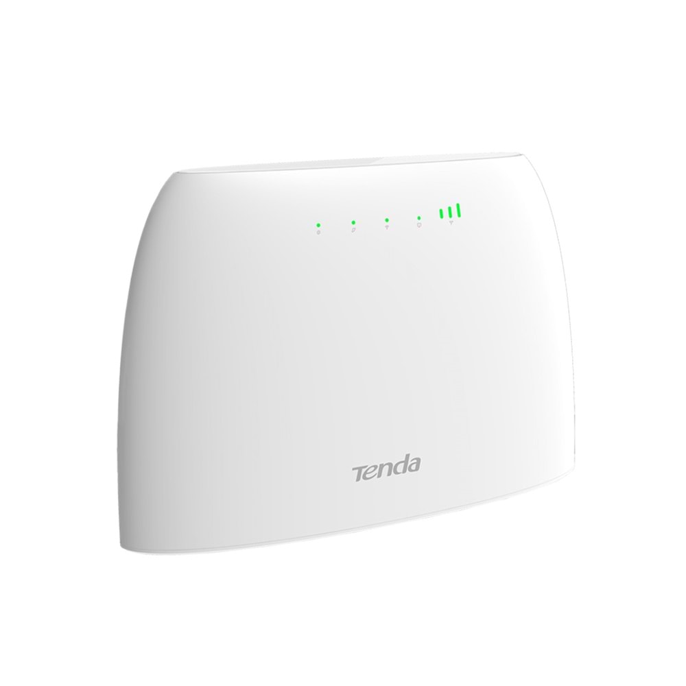 TENDA ROUTER 3G/4G 300MBPS 2 PORT 4G03 (SİM KART TAKILABİLİR MODEM,32 KULLLANICIYA KADAR DESTEK)
