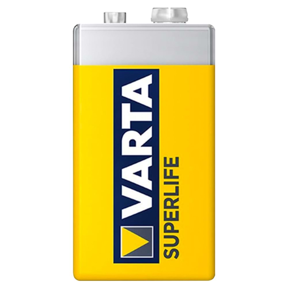 VARTA SÜPERLİFE 9 VOLT PİL