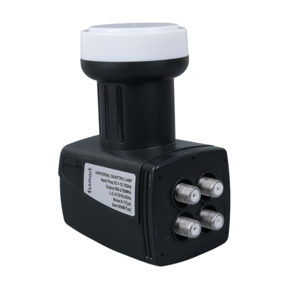 T&SMART ULTRA HD 4K UNIVERSAL QUAD DÖRTLÜ LNB 0.1DBT&SMART ULTRA HD 4K UNIVERSAL QUAD DÖRTLÜ LNB 0.1DB