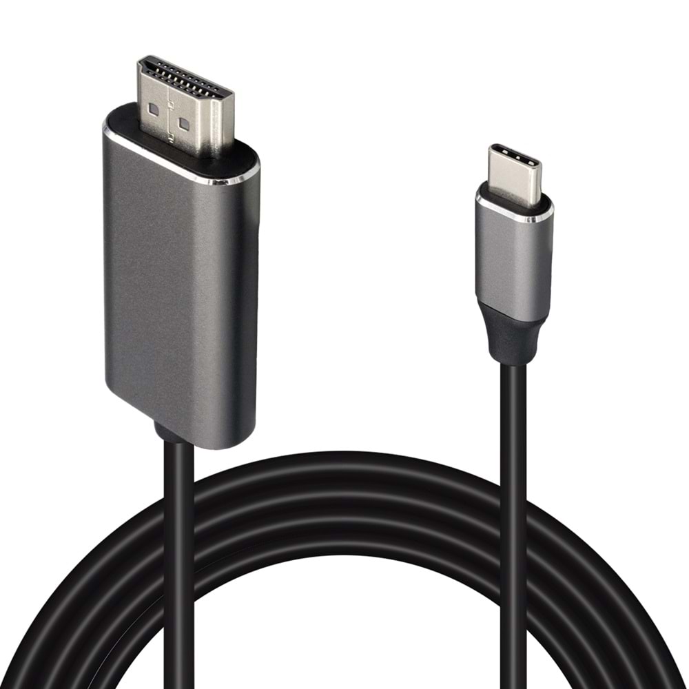 POWERMASTER PM-6921 TYPE-C TO HDMI 4K 30HZ 2 METRE ÇEVİRİCİ KABLOPOWERMASTER PM-6921 TYPE-C TO HDMI 4K 30HZ 2 METRE ÇEVİRİCİ KABLO