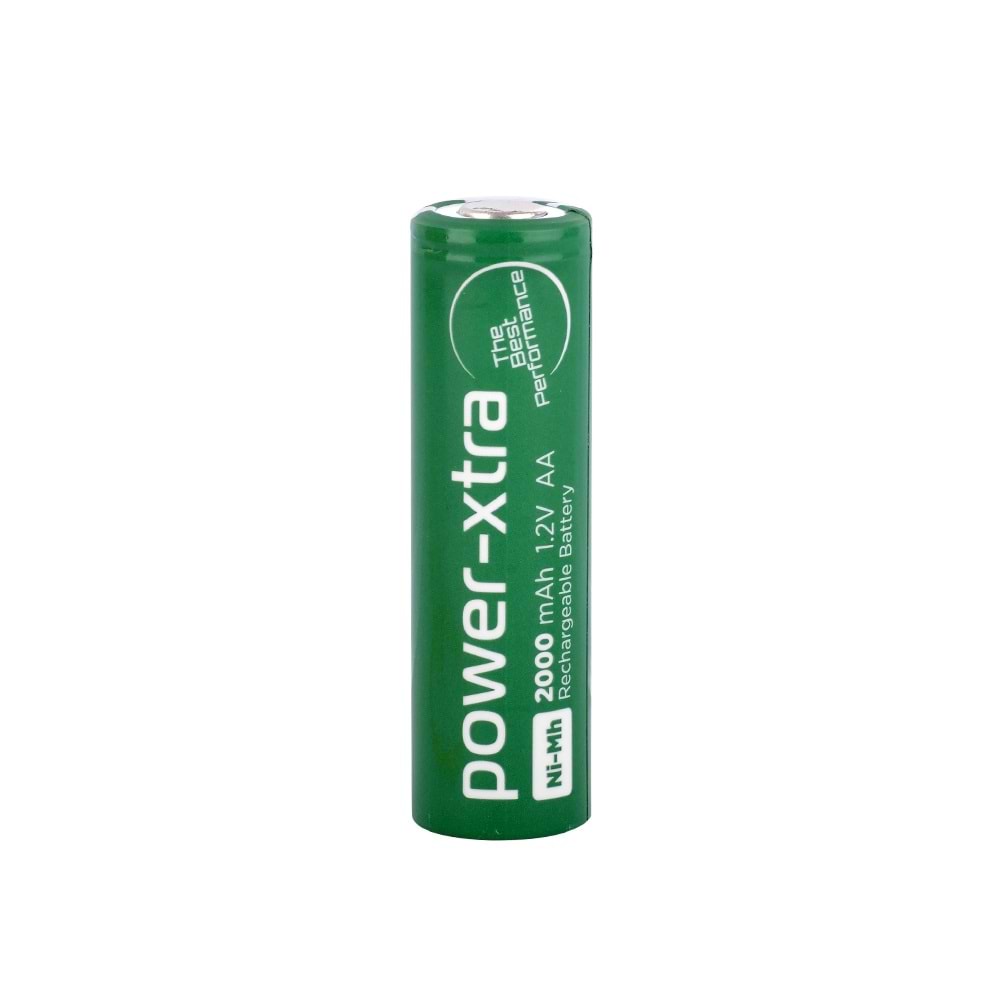 Power-Xtra 1.2V 2000 Mah - AA KALEM PİL Ni-Mh Şarjlı Pil İGNE UÇ PUNTALI