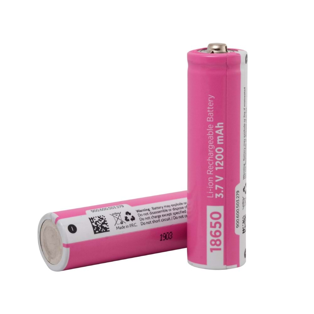 POWER-XTRA 18650 3.7 VOLT 1200MAH BAŞLI Lİ-ON PİL