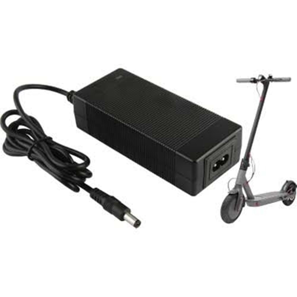 FORLINE 5,5/2,5 MM 42 VOLT 2 AMPER 84 WATT ELEKTRİKLİ SCOOTER ŞARJ CİHAZI ADAPTÖRÜ