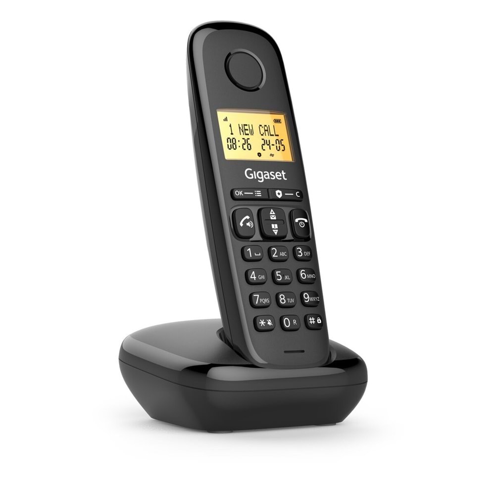 Gigaset Basic 100 Siyah Telsiz Dect Telefon