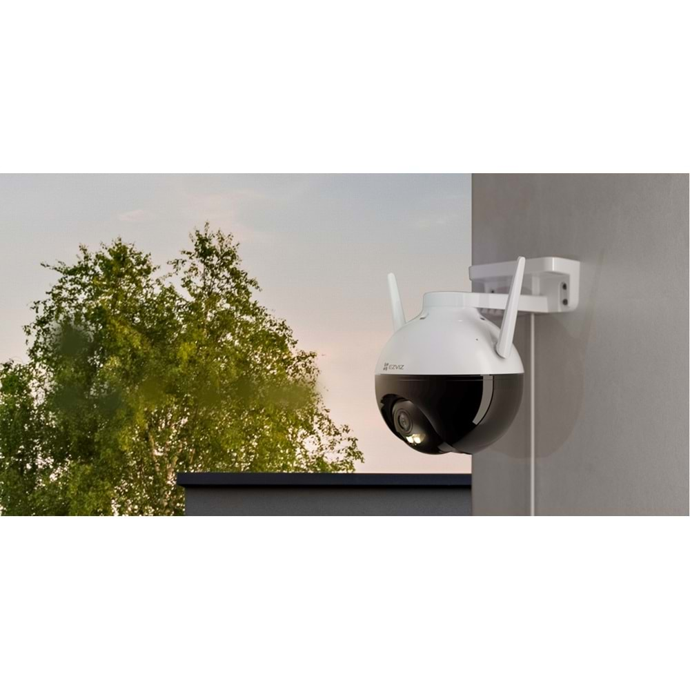 KAMPANYALI NET FİYAT EZVIZ PAN/TILT 2 MP 4 MM DIŞ ORTAM KAMERA (HIKVISION KAYIT CİHAZI DESTEKLER)