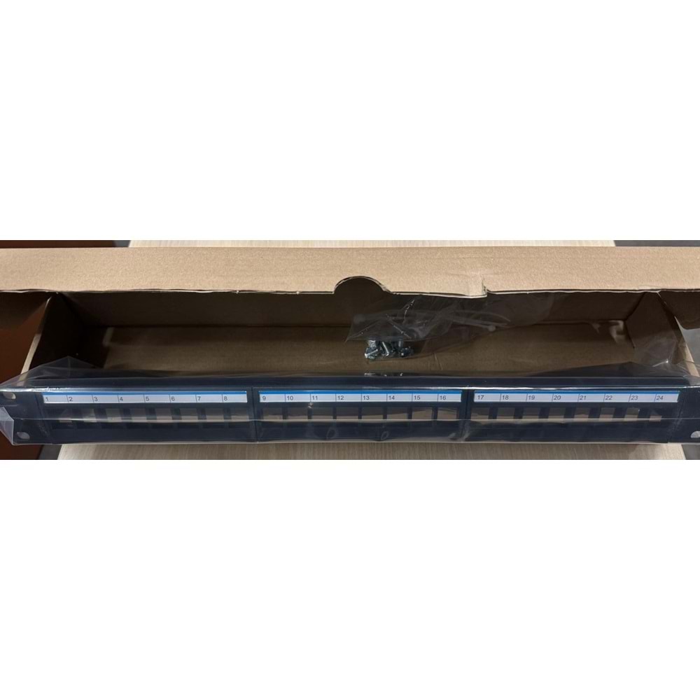 TELDATA 24 PORT BOŞ PATCH PANEL