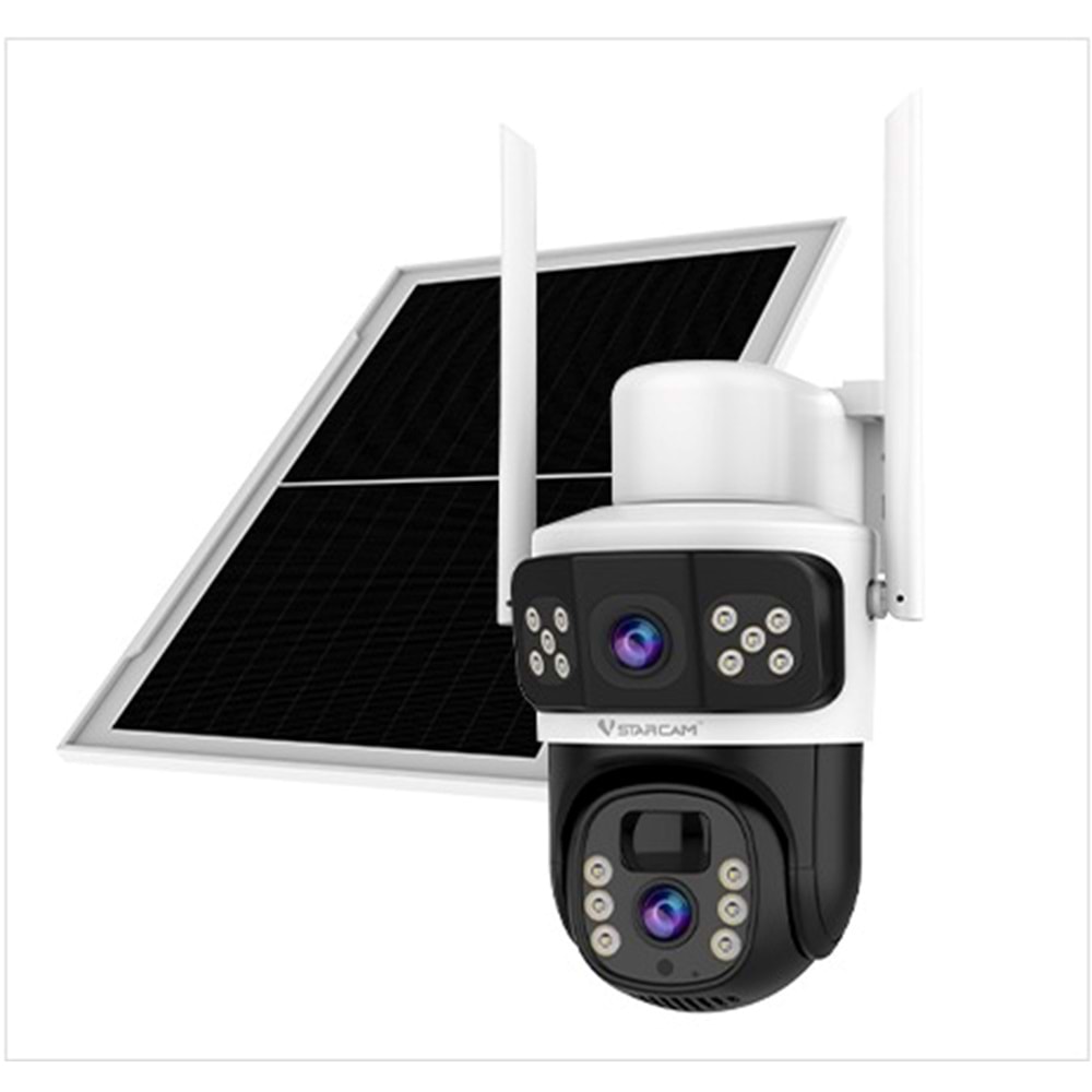 VSTARCAM WİFİLİ SOLAR KAMERA 2*3MP 4 MM