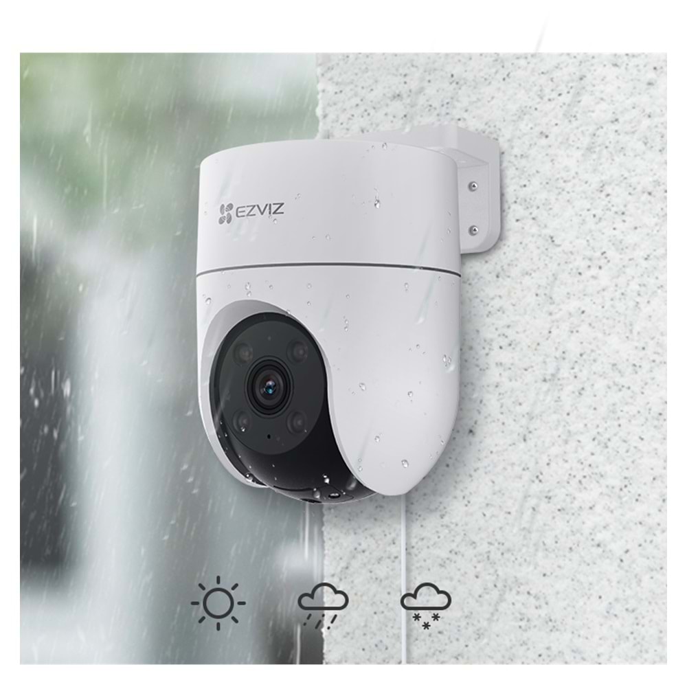 EZVIZ KAMERA WIFI PAN/TILT 2MP H8C 4MM (512 GB SD KART DESTEK,GECE RENKLİ,KARŞILIKLI KONUŞMA,HAREKET TAKİP,SİREN VE FLAŞ IŞIKLI AKTİF SAVUNMA)