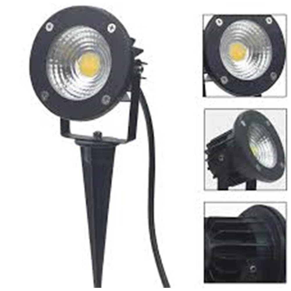 Cata 12 Watt Duvar ve Çim Tipi Led Bahçe Aydınlatma Armatürü CT-7303 YEŞİL