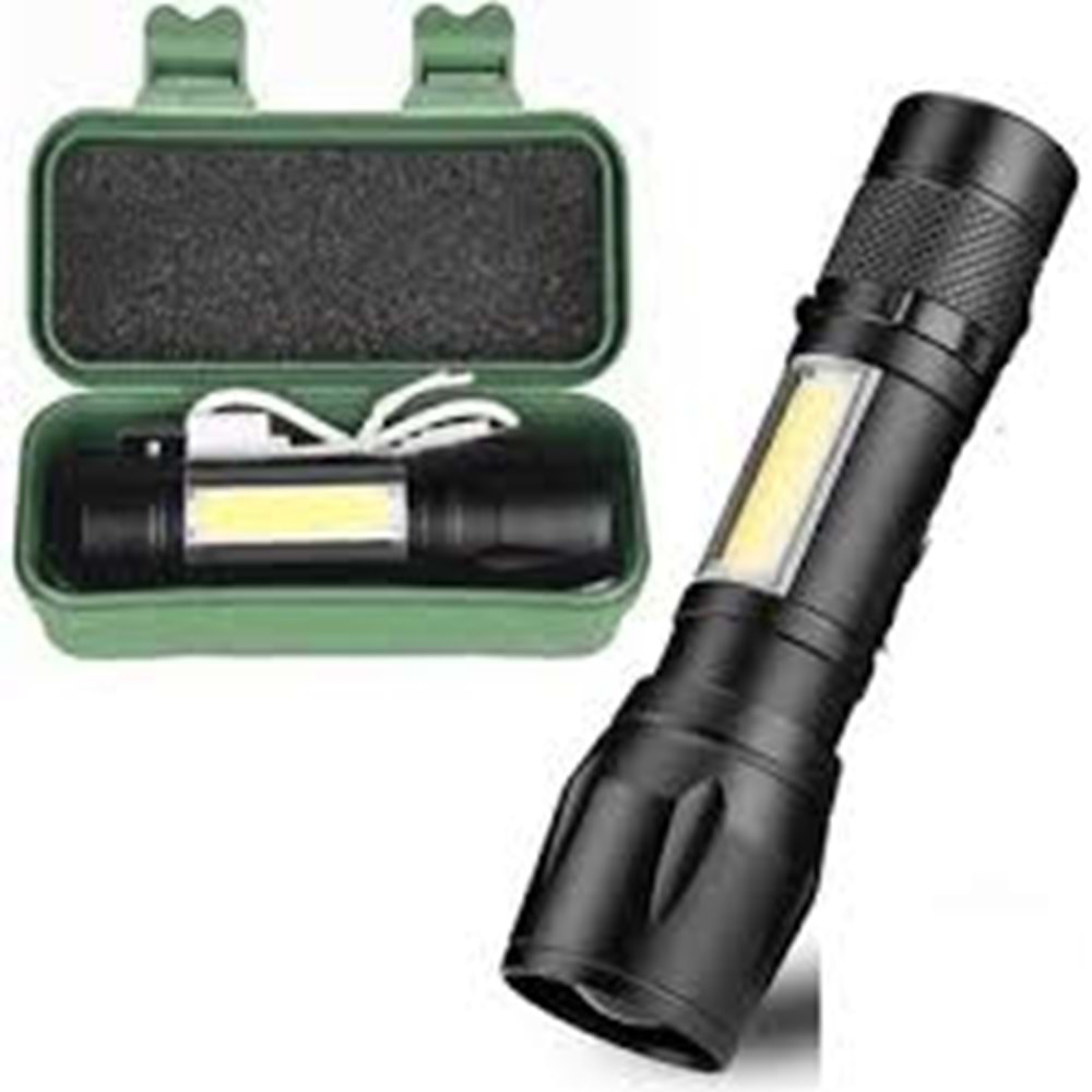 Cata CT-8024 400 Lümen LED Şarjlı El Feneri