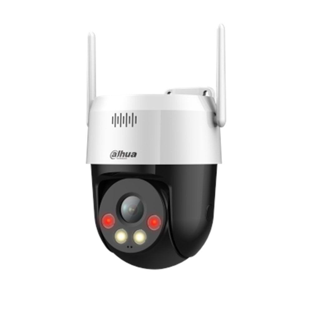 DAHUA FULL-COLOR NETWORK PT KAMERA (2 MP, 2.8 MM GENİŞ AÇI, İNSAN ALGILAMA,İZİNSİZ GİRİŞ,KARŞILIKLI KONUŞMA,SES VE IŞIKLI ALARM,3 ADET GECE GÖRÜŞ MODU)