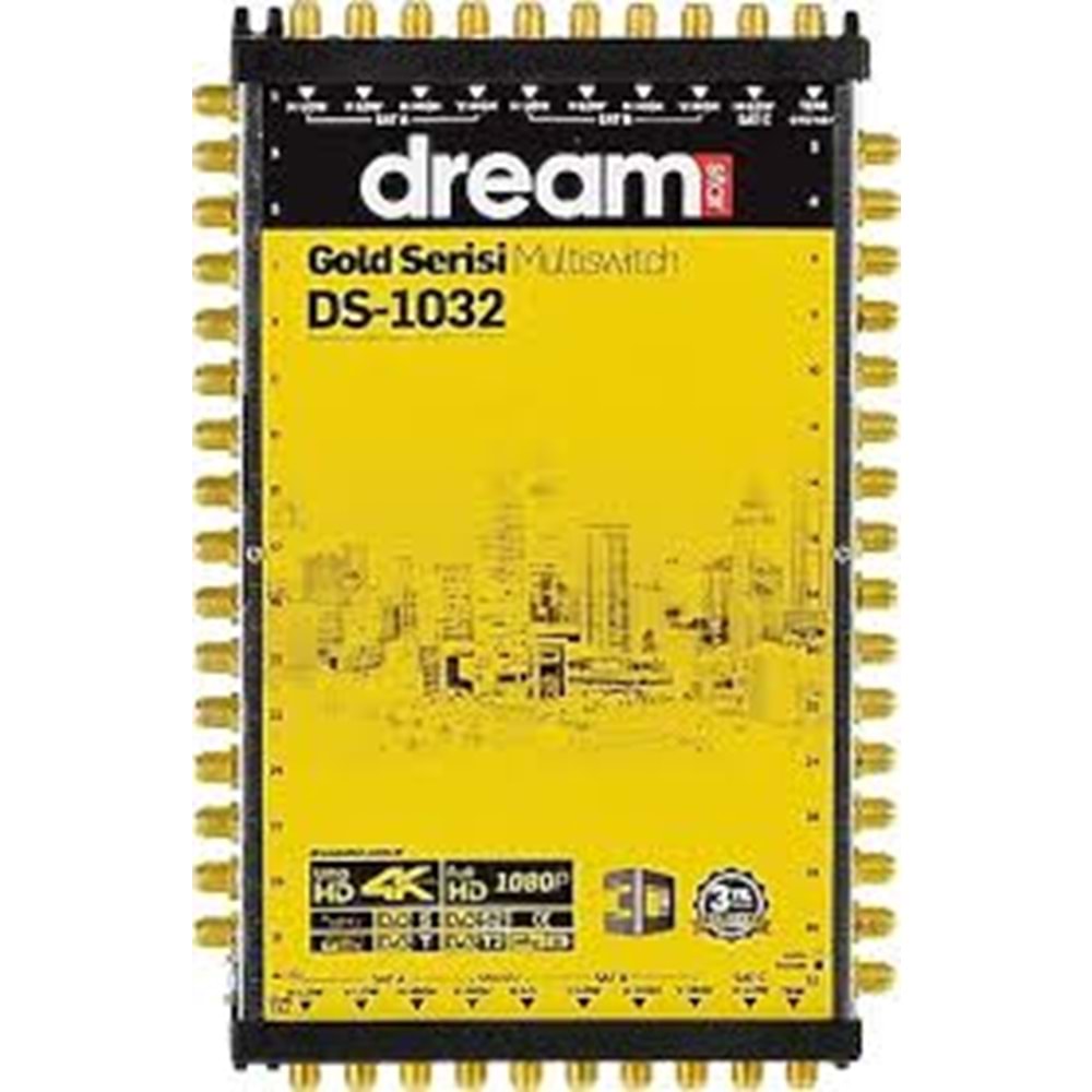 DREAMSTAR 10/32 DS-1032 SONLU-KASKATLI MULTISWITCH DHL