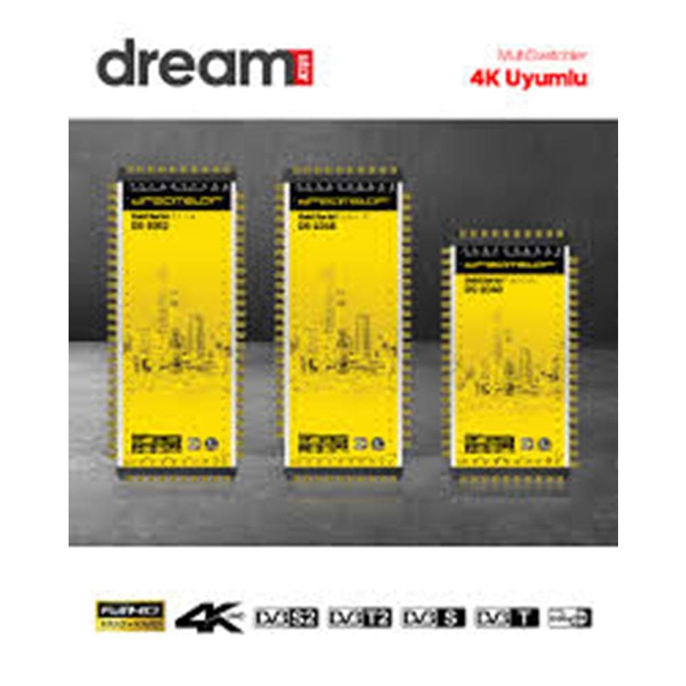 DREAMSTAR 10/64 DS-1064 SONLU-KASKATLI MULTISWITCH DHL