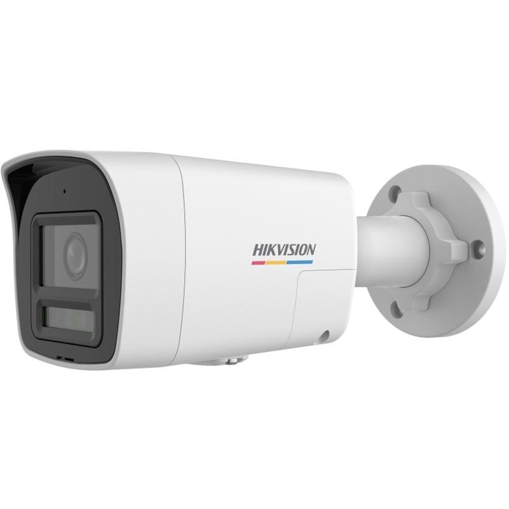 HIKVISION IP 6 MP 2.8 MM COLORVU VE SMART HİBRİT IŞIKLI BULLET KAMERA(HOPARLÖR İLE KARŞILIKLI KONUŞMA DESTEĞİ,FLAŞ IŞIĞI ALARMI İLE GERÇEK ZAMANLI GÜVENLİK,İNSAN VE ARAÇ TESPİT DESTEĞİ,512 GB SD KART DESTEK,MİKROFON,30 METRE GECE GÖRÜŞ)