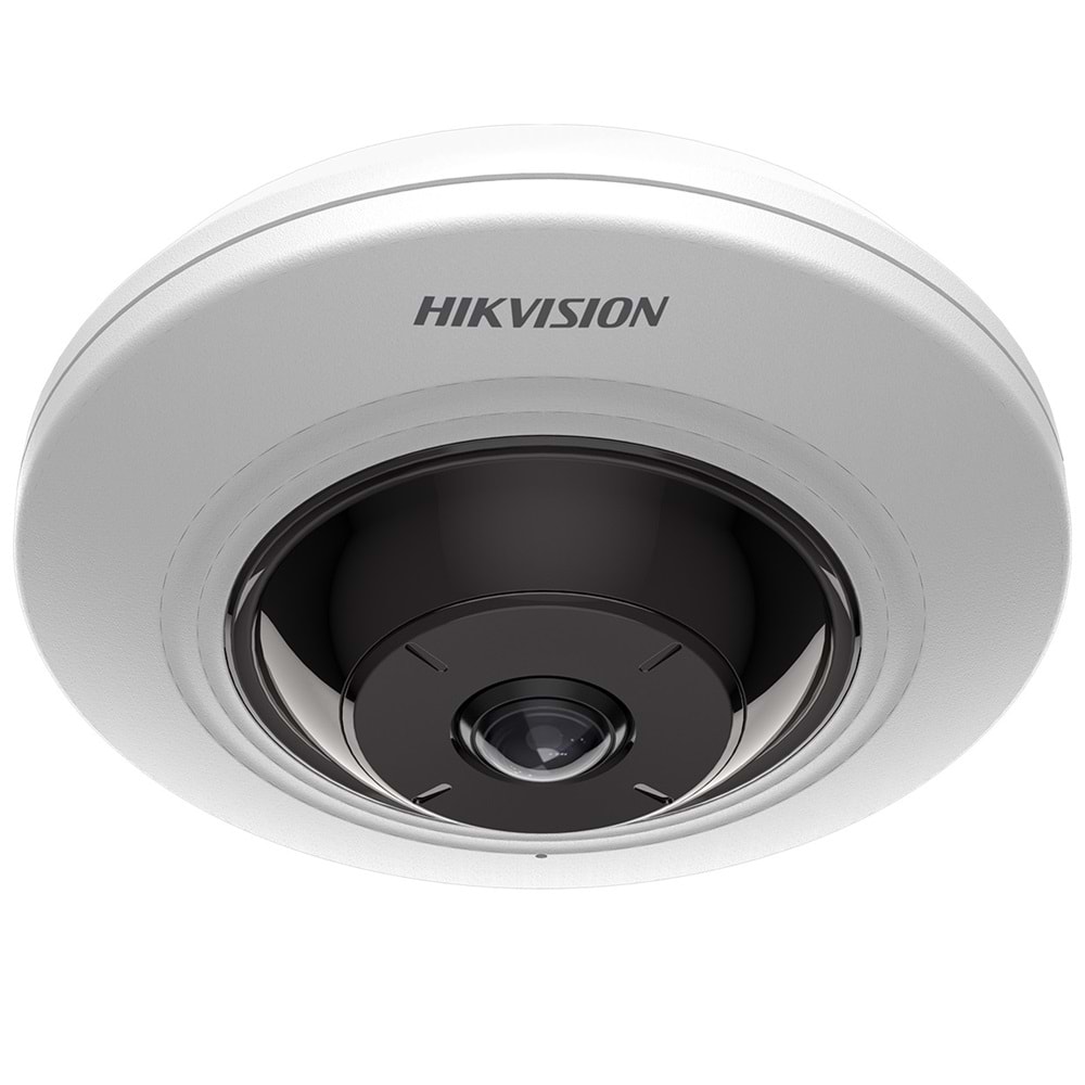 HIKVISION IP 5 MP 1.05MM FISHEYE KAMERA (180 DERECE GENİŞ AÇI GÖRÜŞ,MİKROFON,8 METRE GECE SİYAH BEYAZ GÖRÜŞ)