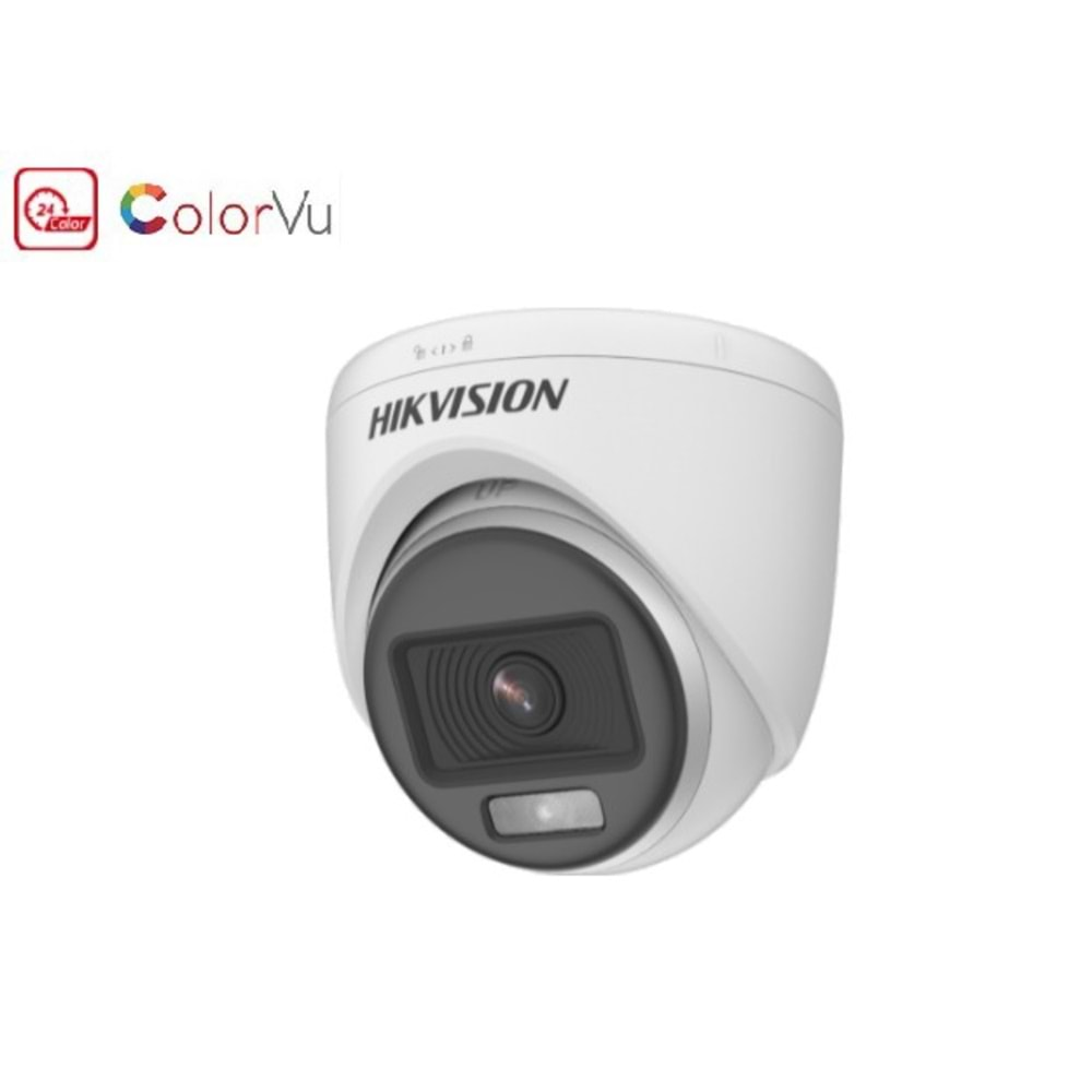 HIKVISION 3.6mm ColorVu Dome Kamera (20 M GECE GÖRÜŞ)