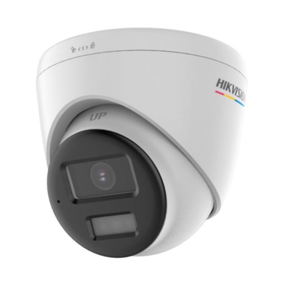 HIKVISION 2MP 2.8mm ColorVu DOME Kamera(DAHİLİ HOPARLÖR,DAHİLİ MİKROFON,20 METRE GECE RENKLİ GÖRÜŞ)