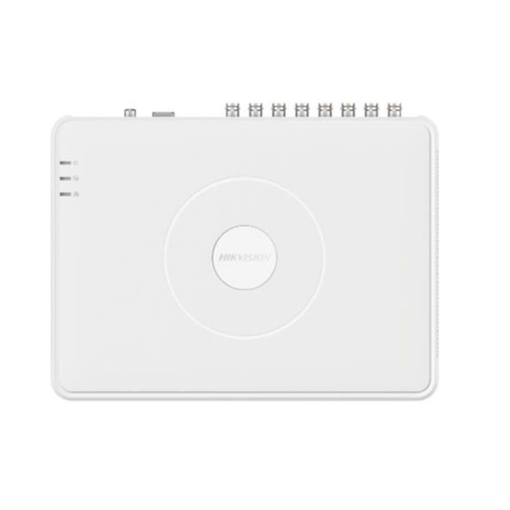HIKVISION 16 KANAL HİBRİT KAYIT CİHAZI DVR (ÇİFT YÖNLÜ SES DESTEĞİ,H265+,6 TB HDD DESTEK,5 MP 18 ADET IP KAMERA DESTEK)
