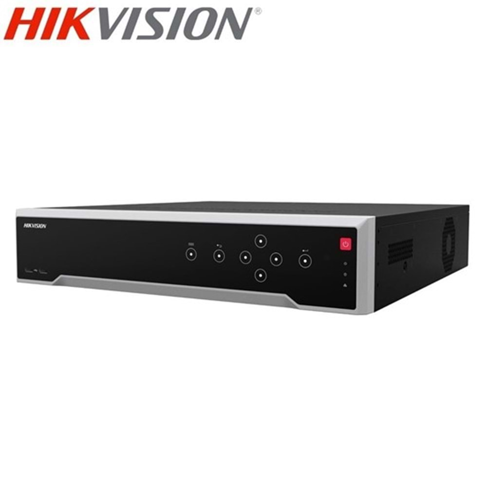 HIKVISION KAYIT CİHAZI NVR 64 KANAL POESİZ (4X14 TB HDD DESTEK,1XeSATA PORT,H265+ SIKIŞTIRMA,32 MP 8 K ÇÖZÜNÜRLÜK DESTEĞİ)