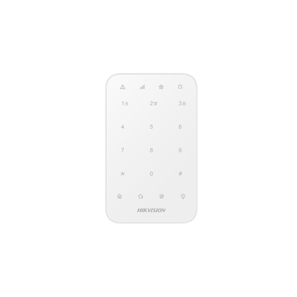 HIKVISION Kablosuz ALARM SİSTEMİ LED Keypad ŞİFRE PANELİ LED EKRANSIZ