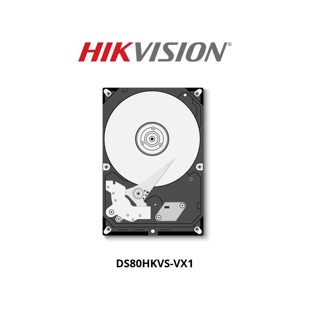 HIKVISION 8 TB 7/24 GÜVENLİK HDD SATA 3.5''(ORJİNAL HIKVISION,SIFIR GARANTİLİ ÜRÜN)
