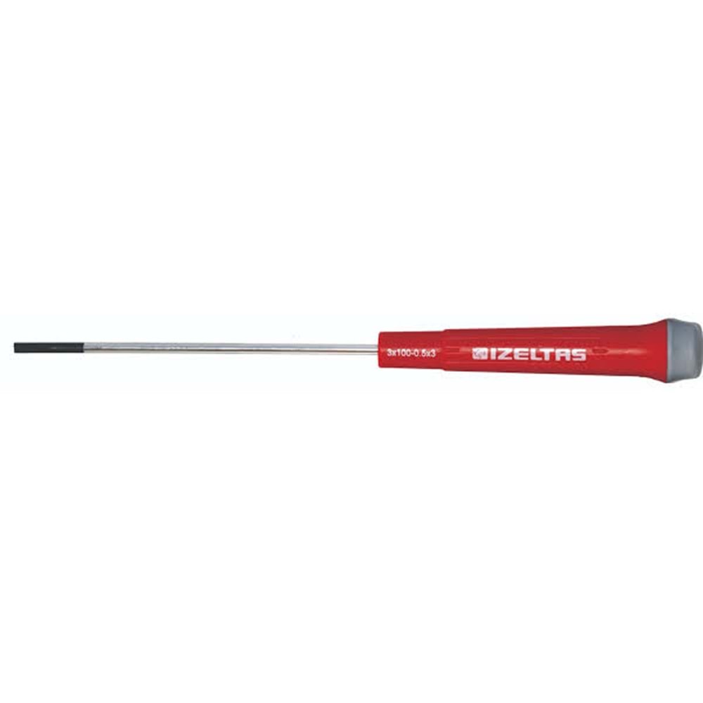 İzeltaş 4500172580 2.5x80 Klemens Düz Tornavida Fiyatları