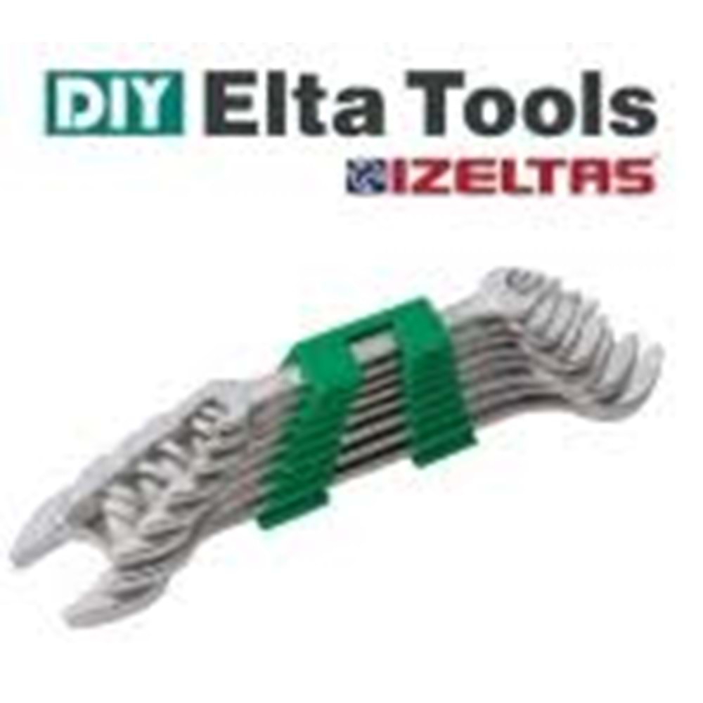 İZELTAŞ-ELTA 12LI Açık Ağız Anahtar Takımı - 0150002112