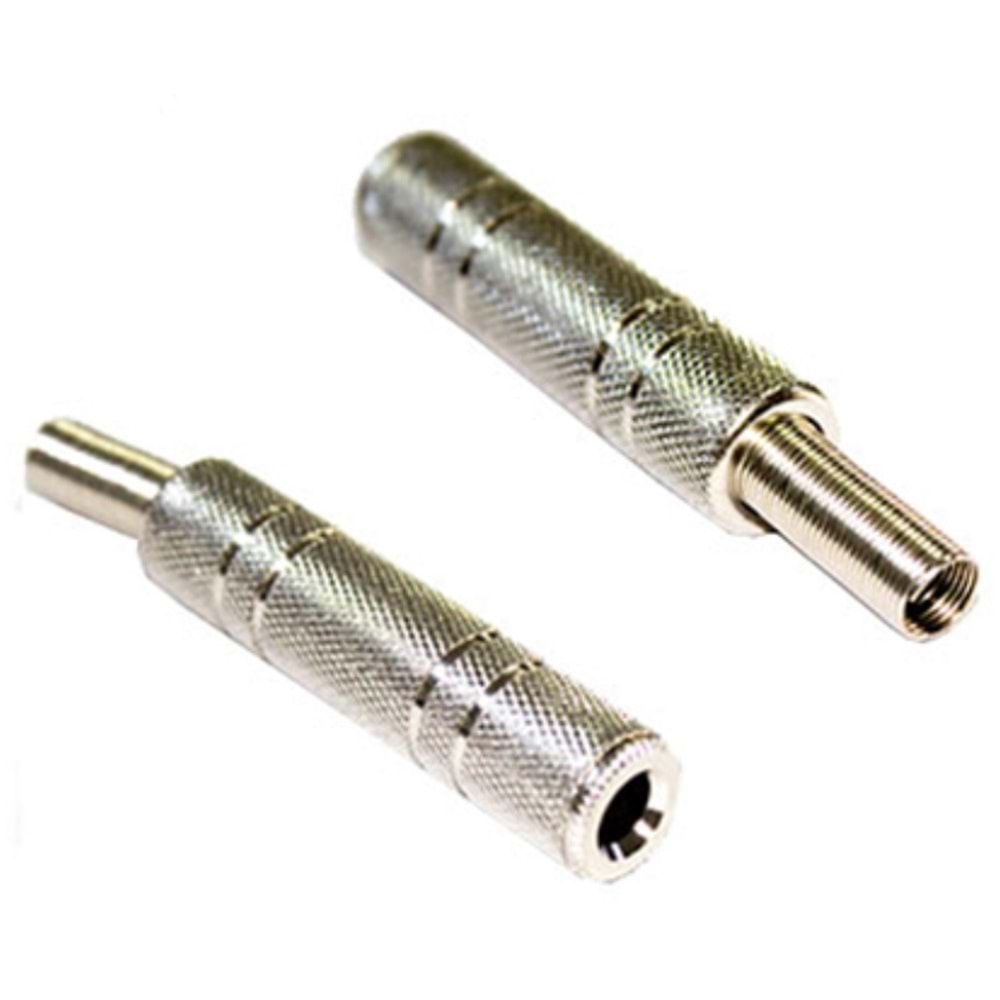 OEM 6,3mm Stereo Uzatıcı Metal Seyyar Fiş