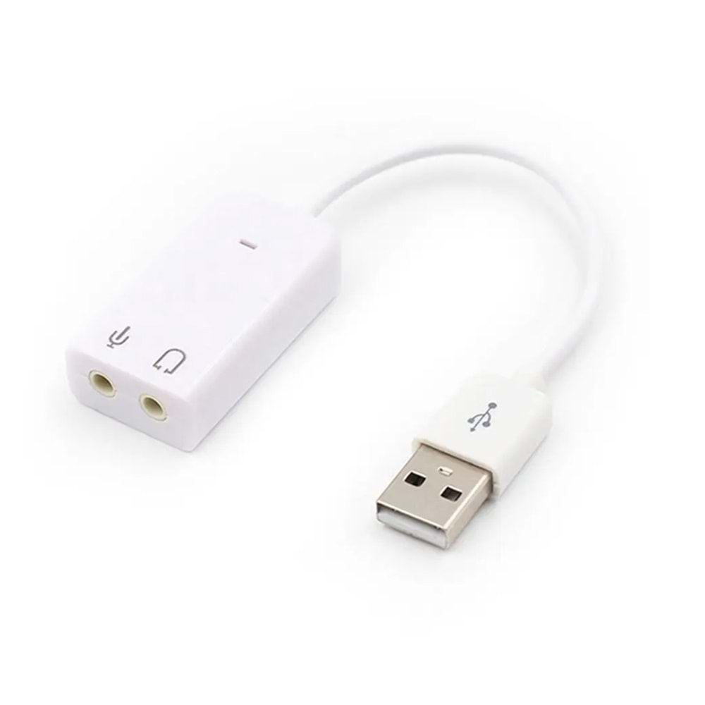 SLINE USB to Ses Kart Çevirici - Ses + Mikrofon DHL
