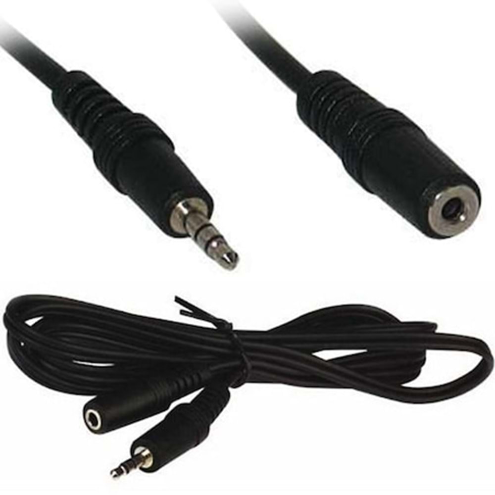 SLINE 3,5 MM STREO ERKEK-DİŞİ 5MT KABLO DHL