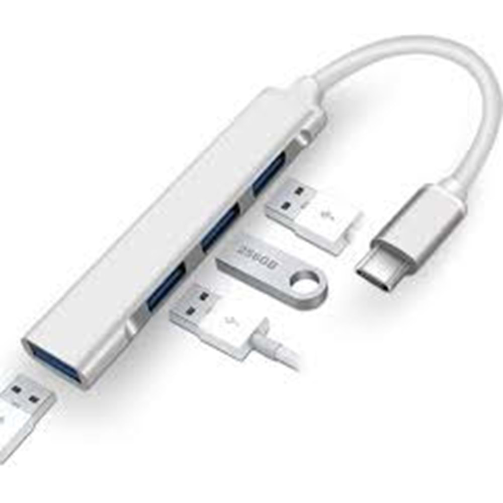 TYPE-C TO USB ÇOKLAYICI 1İN 4OUT