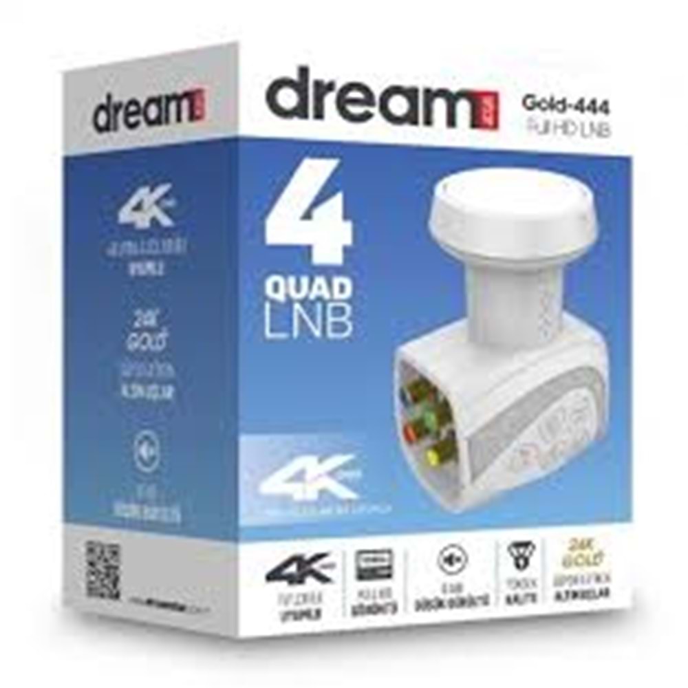 DREAMSTAR 1.KALİTE 4 ÇIKIŞLI QUAD LNB