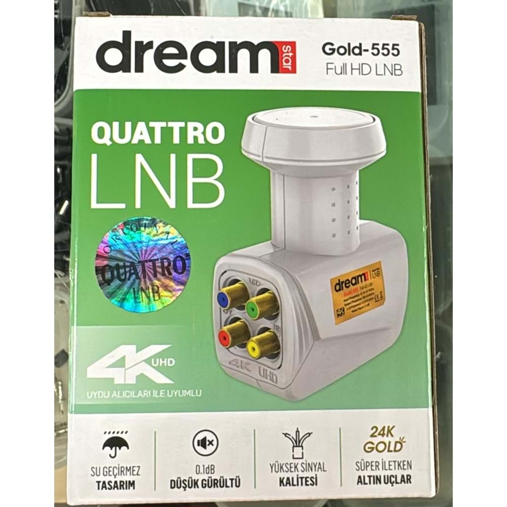 DREAMSTAR 1.KALİTE QUATTRO SANTRAL LNB