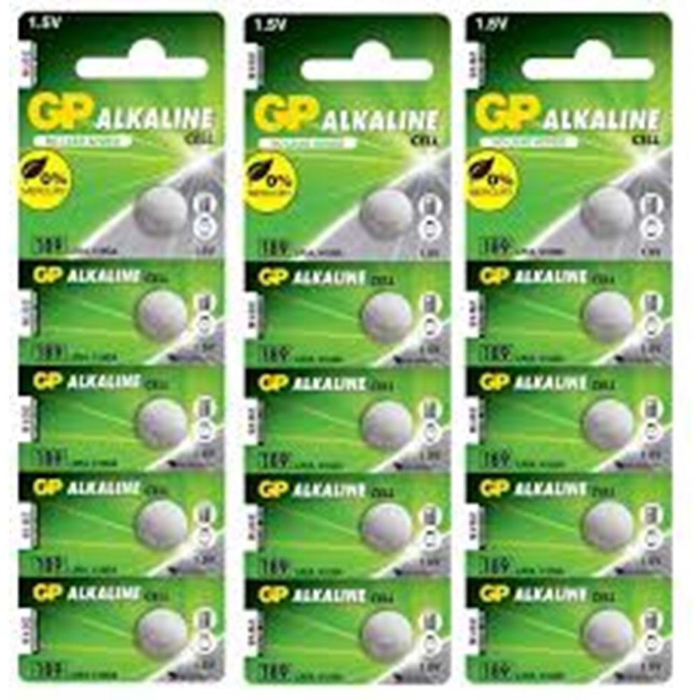 GP 1.5 V ALKALİN PİL LR54/189F-2C5
