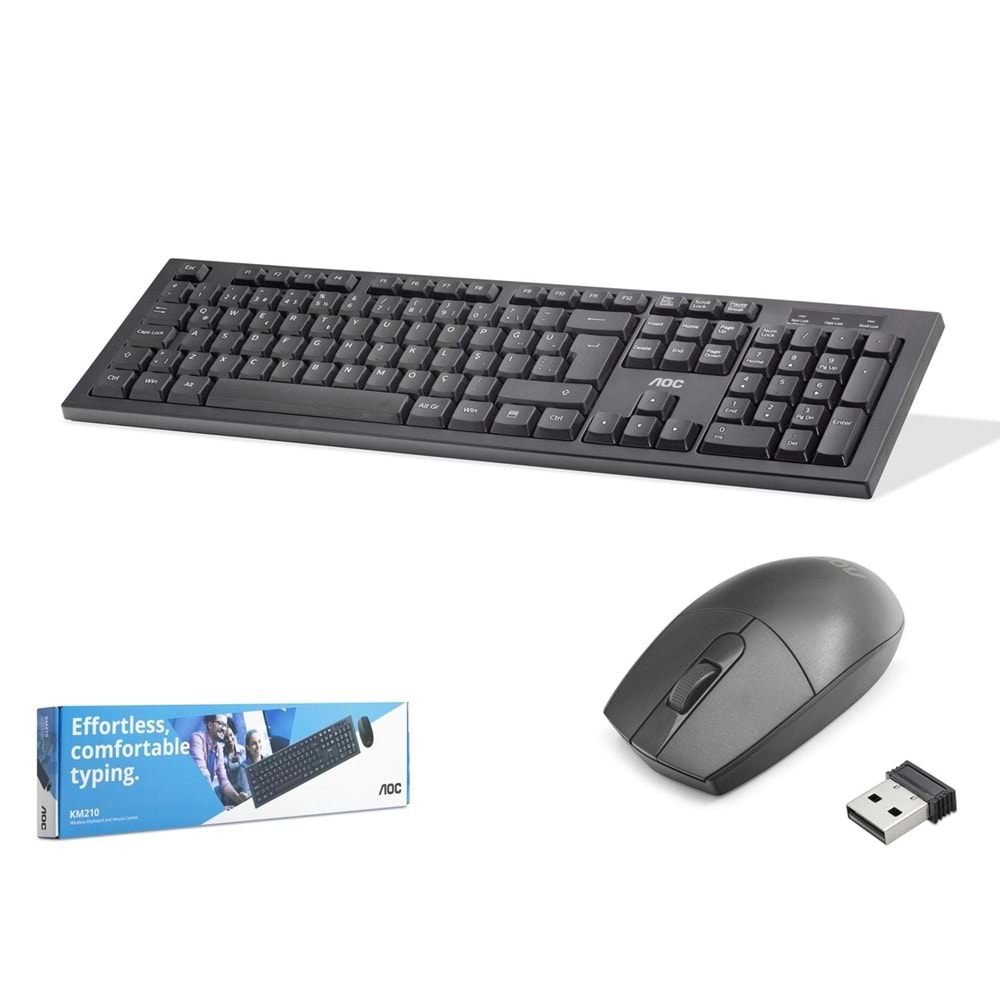 AOC Kablosuz Klavye+ Mouse Set