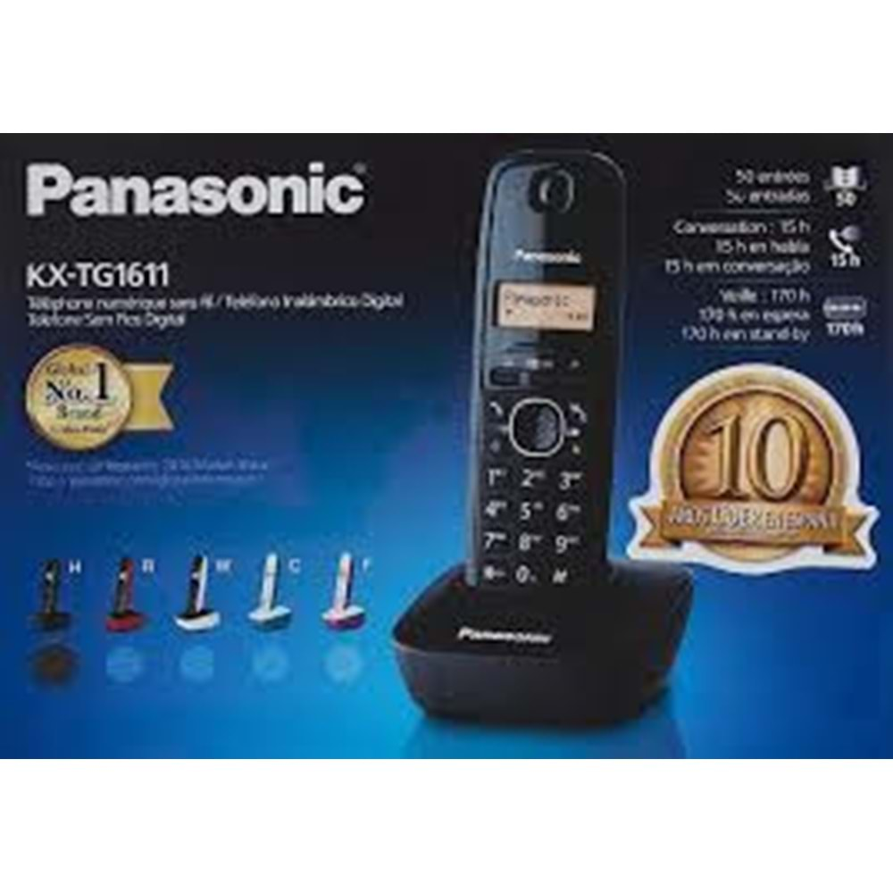 PANASONIC KX-TG1611 TELSİZ TELEFON