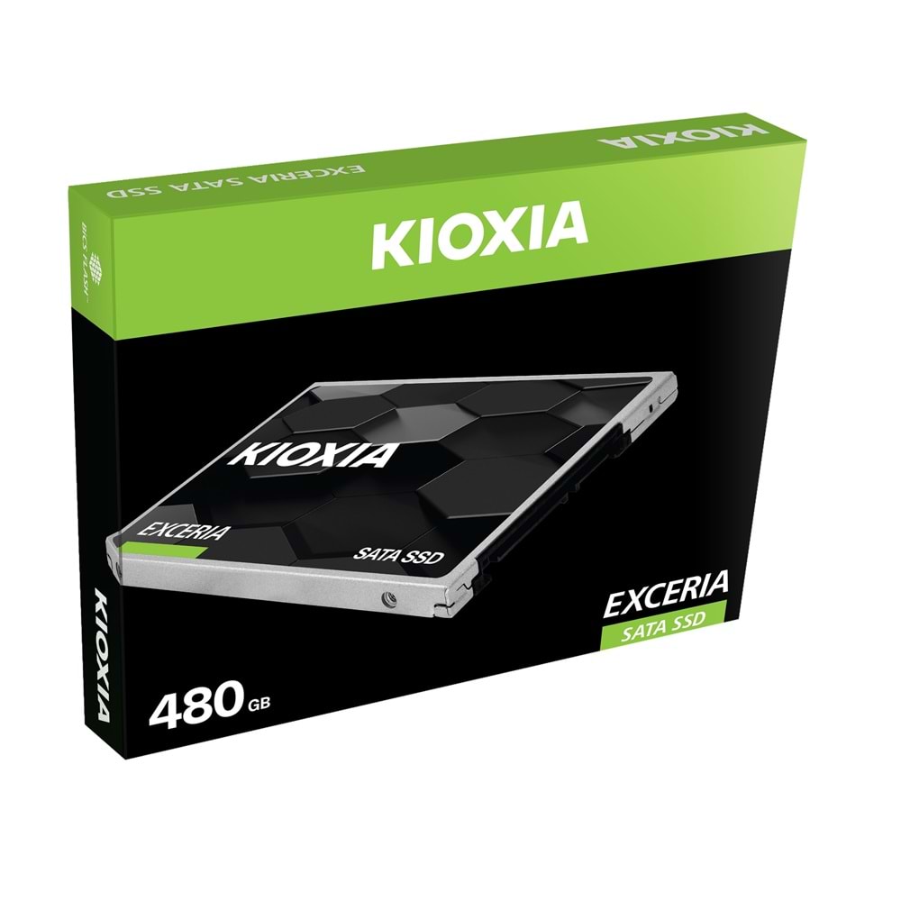 KIOXIA EXCERIA 480GB 3D 555/540 MB/sn Garanti SSD