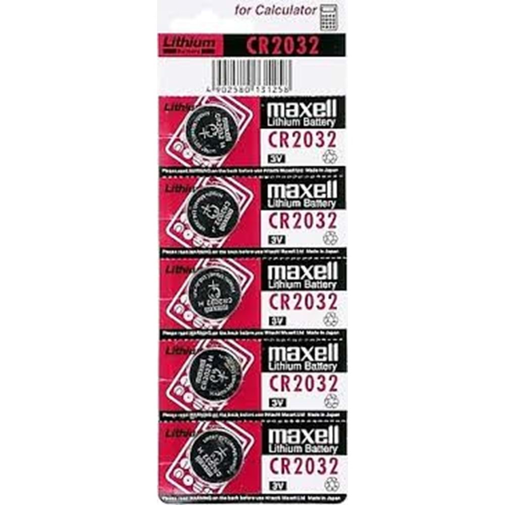MAXELL CR 2032 PARA PİL EU PAKET ORJ.ÜRÜN