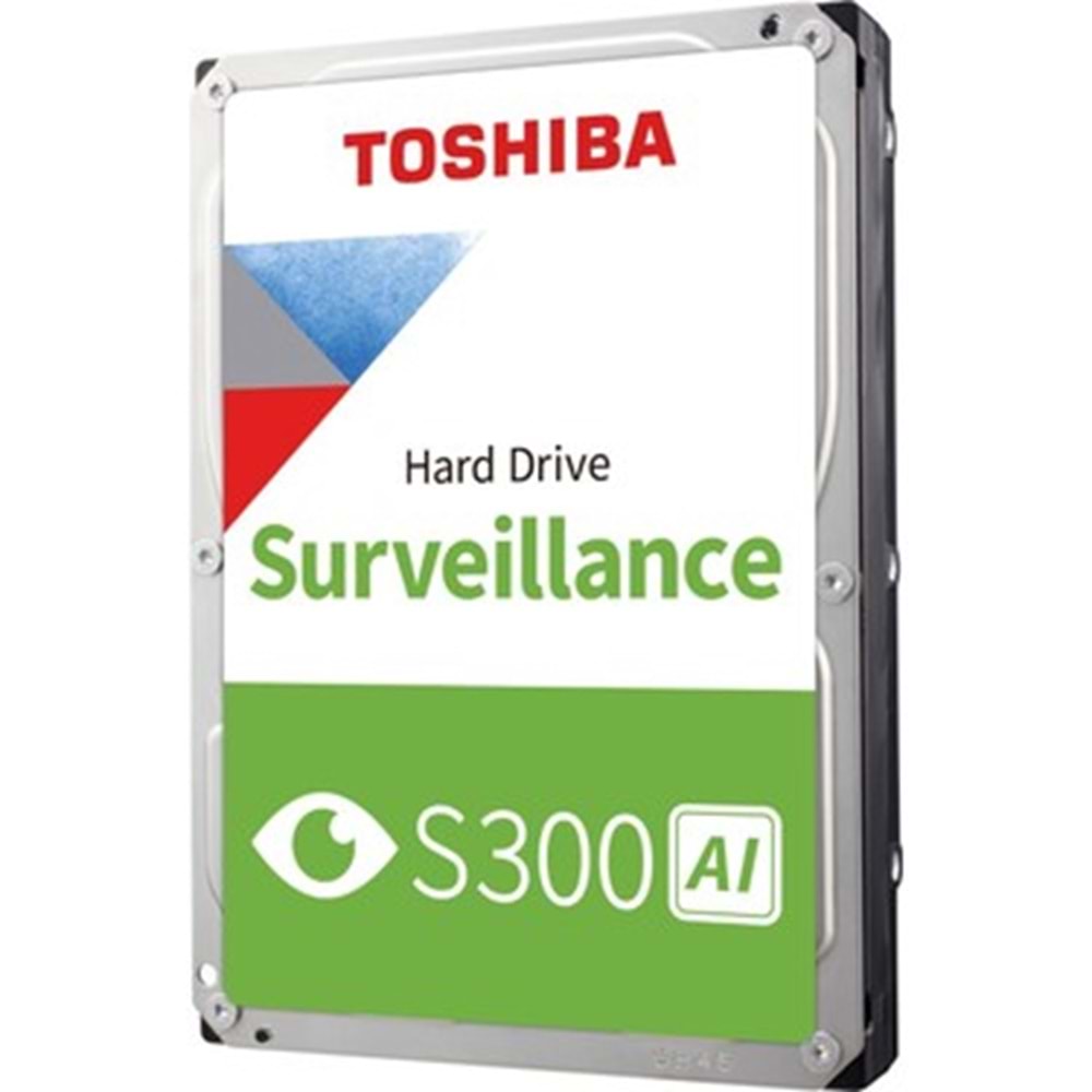 TOSHIBA S300 Surveillance 10 TB 7/24 DVR,NVR için Güvenlik HDD