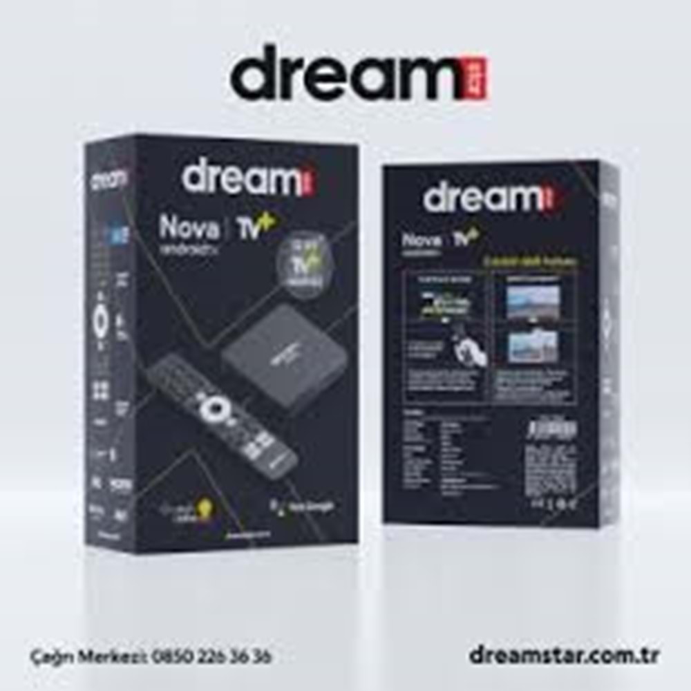 DREAMSTAR NOVA GOOGLE ANDROİD TV+ PLUS HEDİYELİ