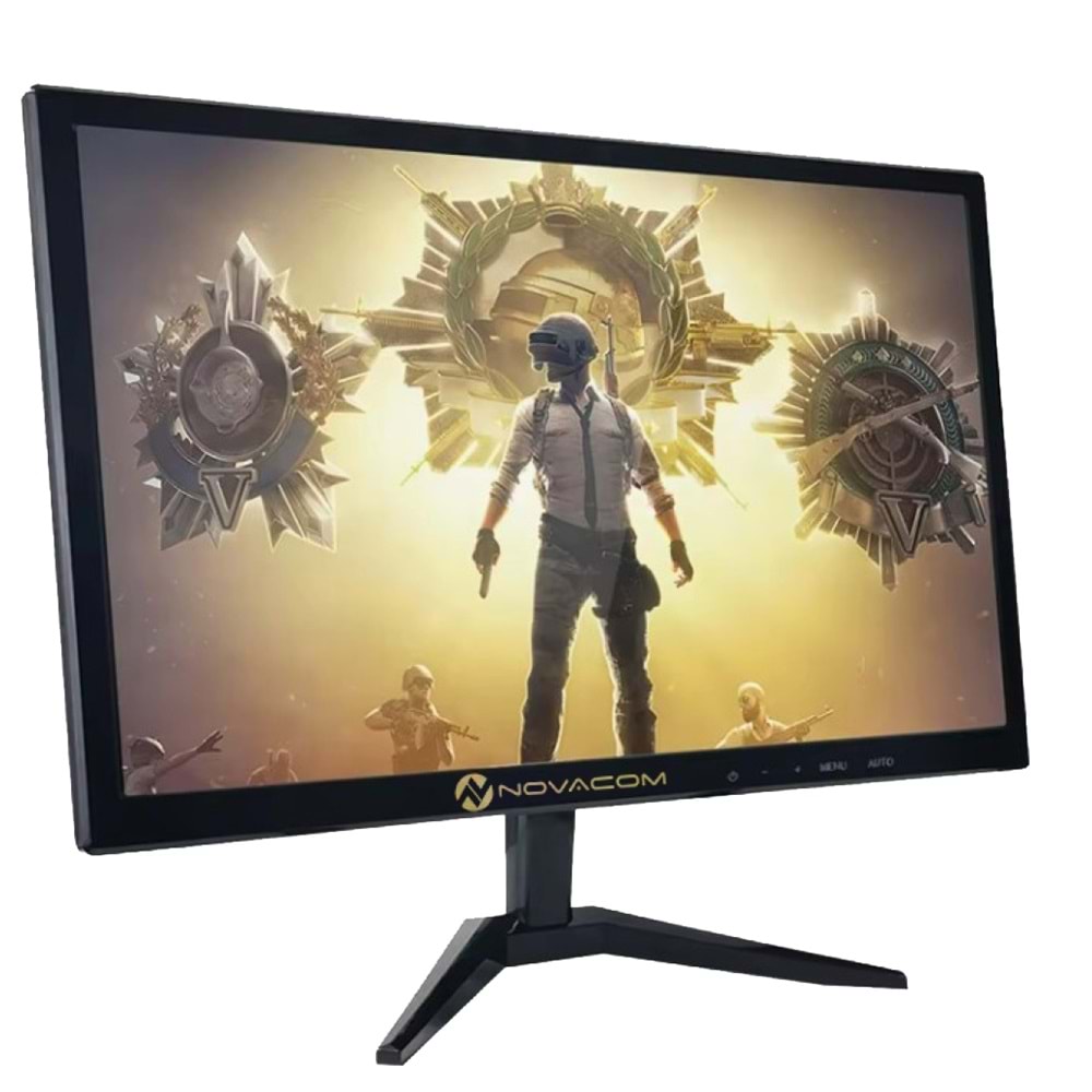 NOVACOM NVC-LED19A 19'' MONİTÖR ( VGA-HDMI-USB-LALE ) HOPARLÖRLÜ SESLİ