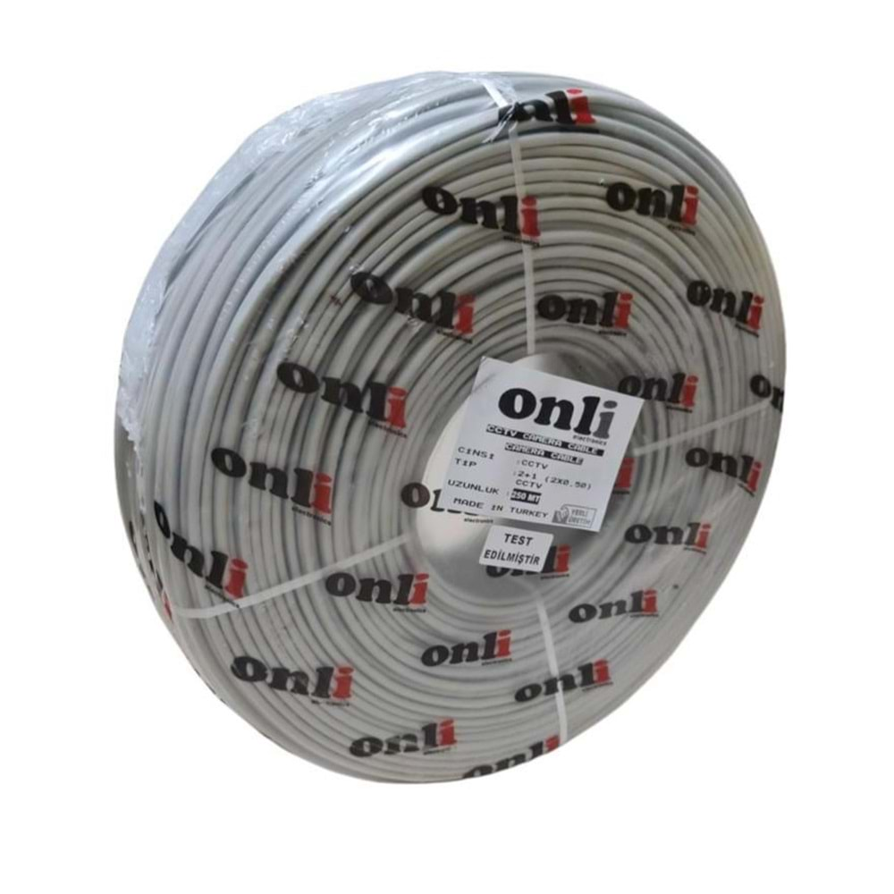 ONLİ 2+1 0.22 CCTV KABLO 250 METRE FİYAT DHL